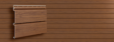 American Siding Golden Oak