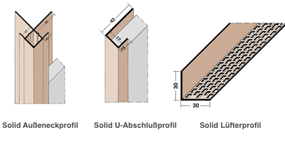 Fassadenverkleidung SolidStone-Schichtstein