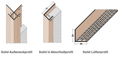 Fassadenverkleidung SolidBrick-Klinkerplatte