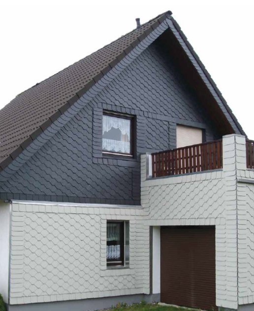zum Vergrößern anklicken! SwissPearl-Quadratplatte 20x20 gestutzt