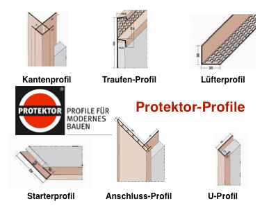 Protektor Zubehörprofile