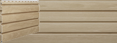 American-Siding-Fronto Max 3-Lamellenpaneel